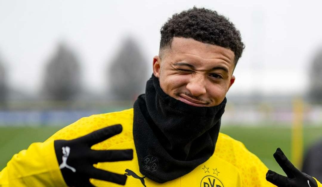 Jadon Sancho kembali ke Dortmund setelah berseteru dengan Erik ten Hag