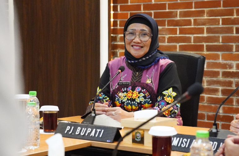 Pemkab Lumajang akan bangun Warung TPID untuk kendalikan inflasi. Warung rencananya dibangun di Pasar Pasirian, Lumajang. (Foto: Kominfo Lumajang)