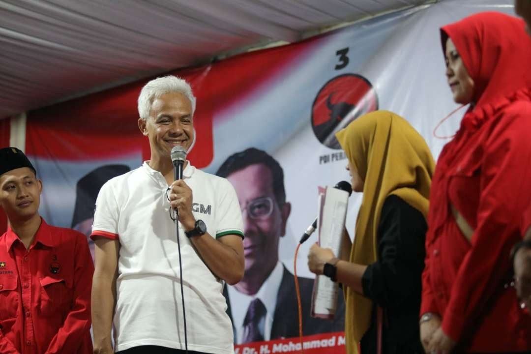 Capres 2024 Ganjar Pranowo siap naikkan guru PAUD. (Foto: Tim Media Ganjar)