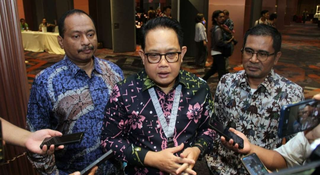 Sekdaprov Jatim Adhy Karyono di acara KONI Jatim Award 2023. (Foto: KONI Jatim)