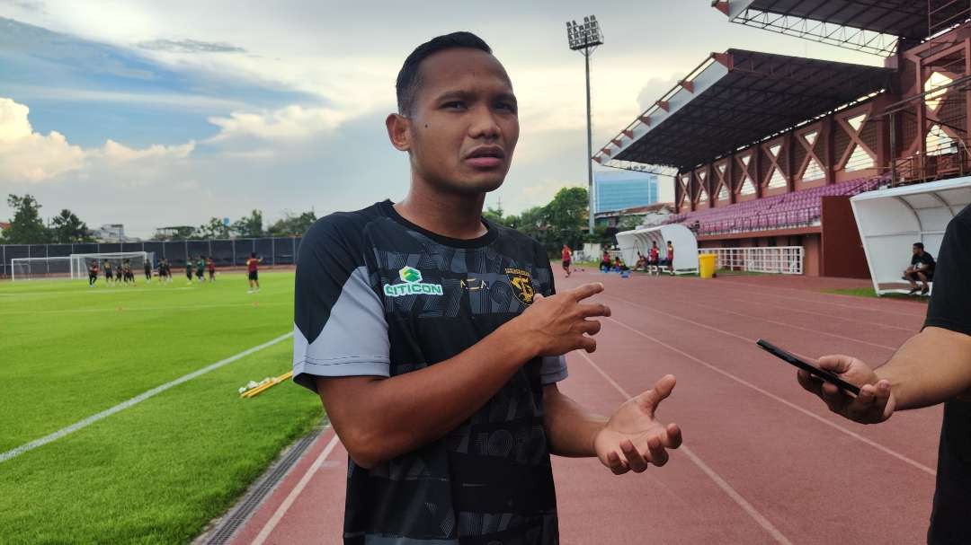 Pemain Persebaya, Oktafianus Fernando. (Foto: Fariz Yarbo/Ngopibareng.id)