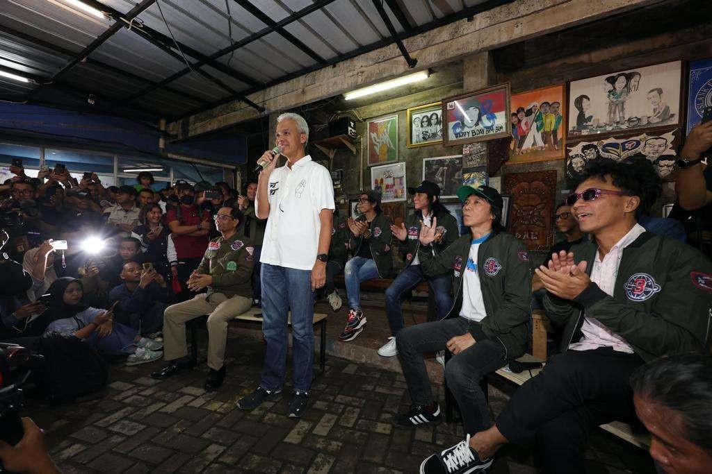 Slankers dukung Ganjar-Mahfud di Pilpres 2024. (Foto: Istimewa)