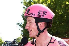 Harry Sweeny (EF Education-EasyPost) menggunakan helm POC aero terbaru di Santos Tour Down Under 2024. (Foto: Istimewa)