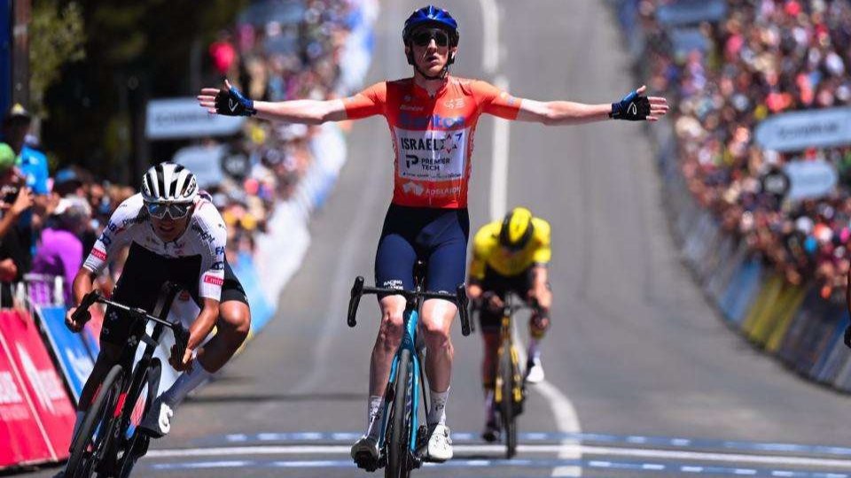 Stephen Williams (Israel Premier-Tech) berhasil menjuarai Santos Tour Down Under 2024. (Foto: Istimewa)