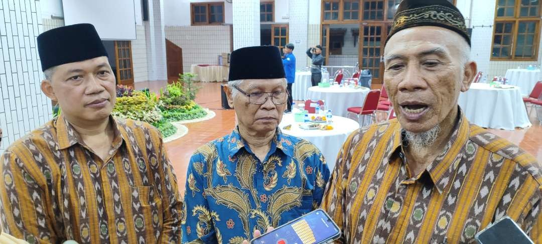 Forum Kerukunan Umat Beragama Kota Kediri gelar acara silaturahmi malam keakraban di Pondok Pesantren Wali Barokah pada Rabu, 24 Januari 2024 malam. (Foto: Fendi Lesmana/ngopibareng.id)