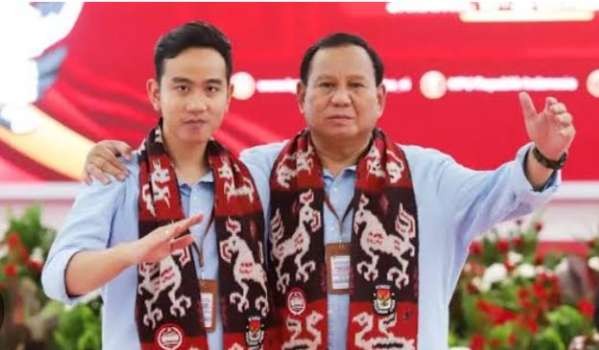 Pasangan capres-cawapres nomor urut 2, Prabowo Subianto dan Gibran Rakabuming Raka. (Foto: TNP)