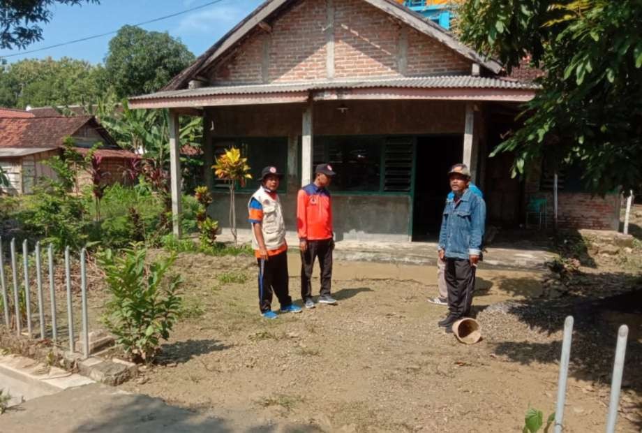 Rumah warga yang sempat tergenang luapan alir saluran Waduk Prijetan, Kedungpring. (Foto: Istimewa)