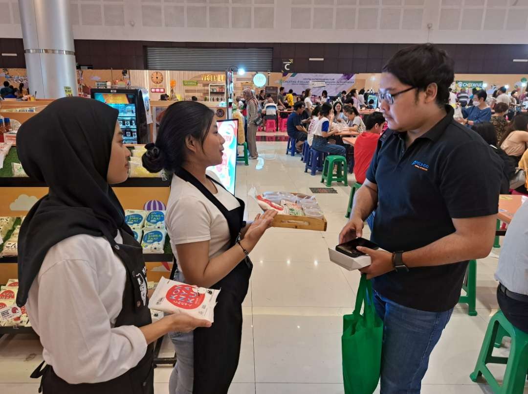 Vegan Festival Surabaya untuk mengedukasi mengenai makanan vegan. (Foto: Pita Sari/Ngopibareng.id)