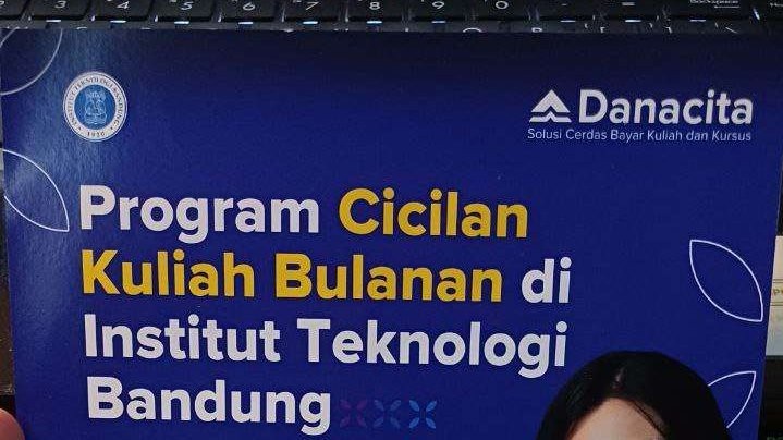 UKT mahasiswa ITB pakai pinjaman online, Danacita. (Foto: X)