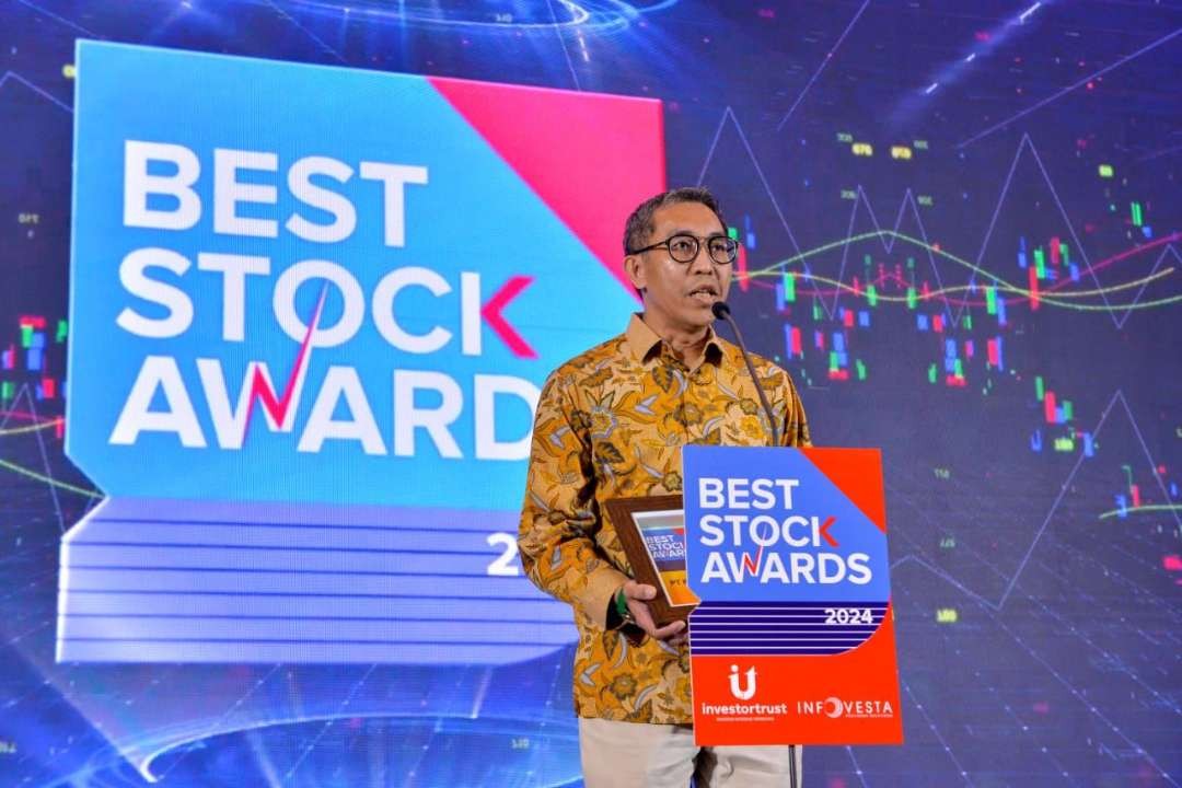 PT PGN tbk menerima penghargaan Best Stock Award 2024. (Foto: PGN)