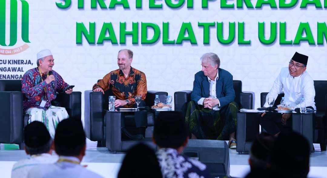 Halaqah Nasional Strategi Peradaban NU di Pondok Pesantren Al-Munawwir Krapyak, Yogyakarta, Senin (29 Januari 2024). (Foto: ltn-pbnu)