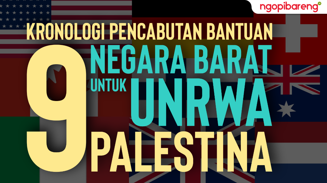 Sembilan negara barat bersama Amerika Serikat menghentikan sementara donasi mereka untuk UNRWA, lembaga bantuan kemanusiaan untuk pengungsi Palestina. (Ilustrasi: Ngopibareng.id)