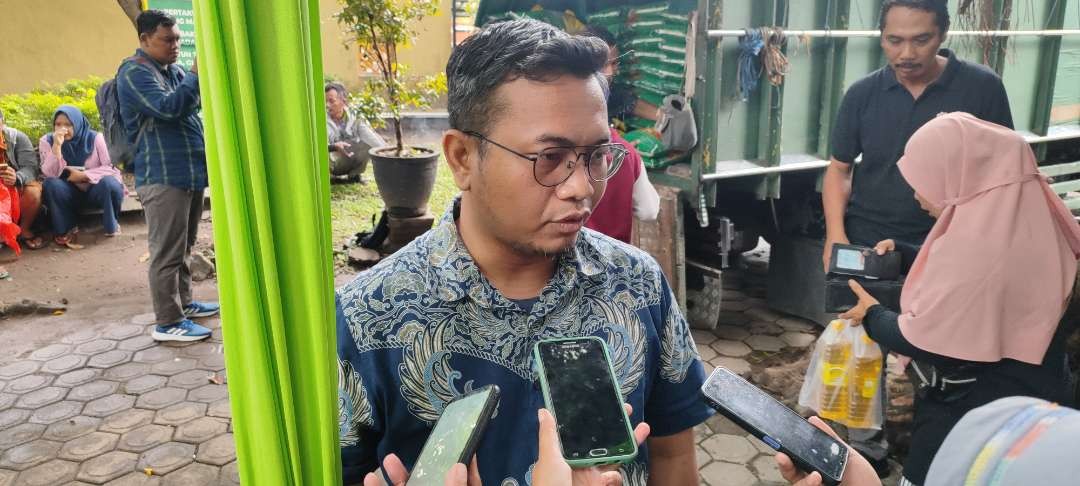 Kepala Bulog Sub Divre Kediri  Imam Mahdi. (Foto: Fendi Lesmana/ngopibareng.id)