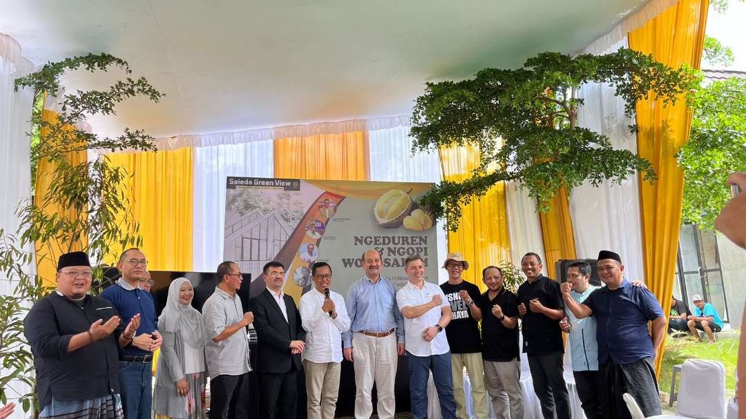 Yusron Aminulloh, Ketua ISMI Jatim padanpertemuan,  Minggu 4 Februari 2024 di Saieda Green View Wonosalam Jombang.(Foto: dedurian for ngopibareng.id)