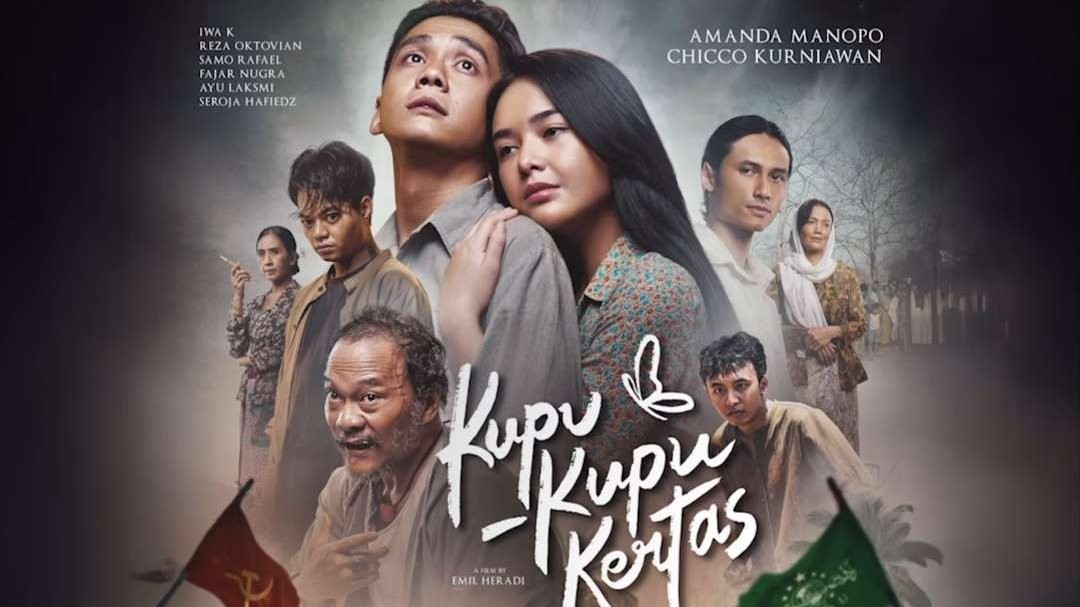 Poster film Kupu-Kupu Kertas. (Foto: Instagram @kupukupukertasfilm)