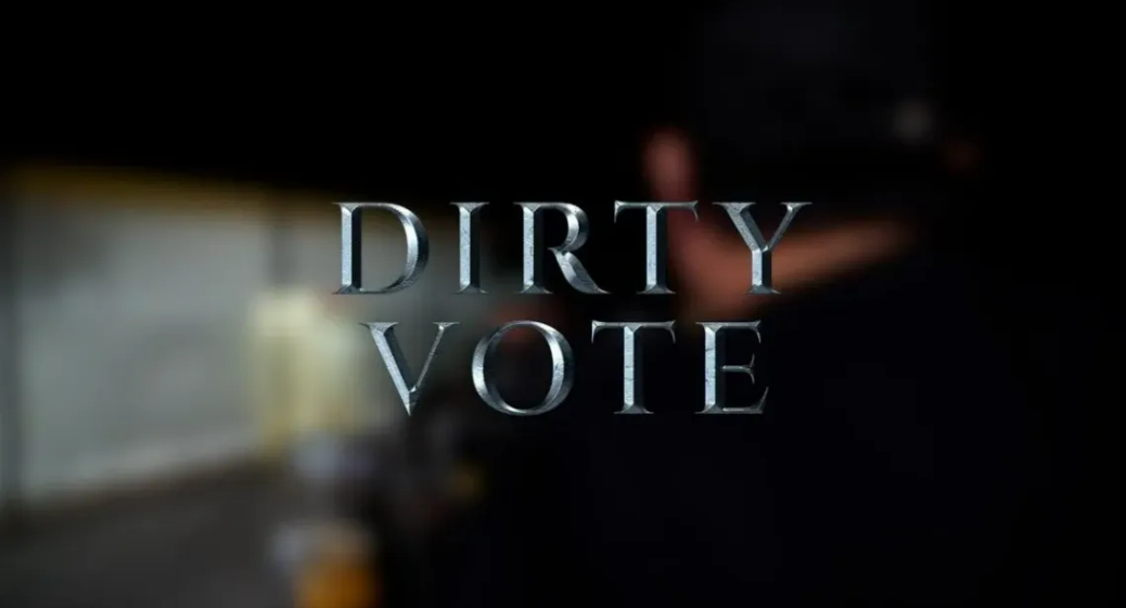 Ilustrasi film Dirty Vote.