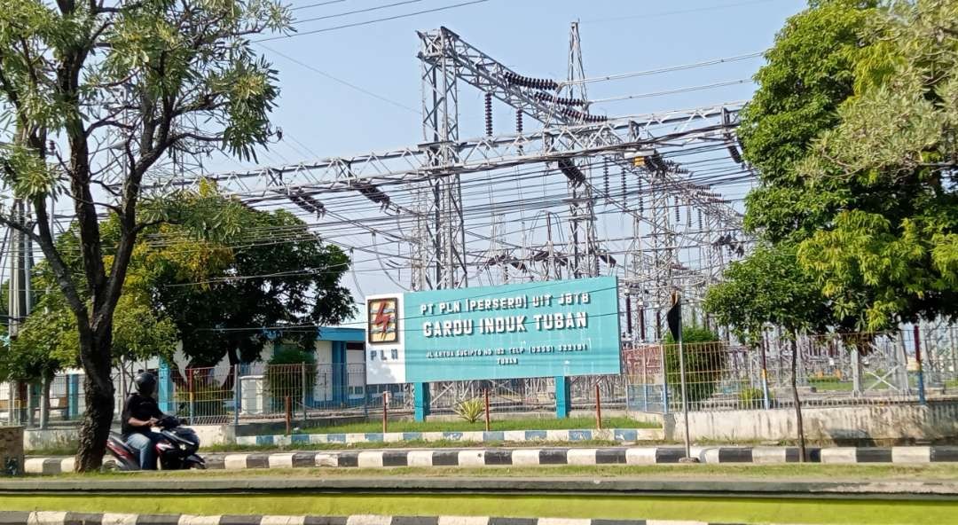 Gardu Induk Tuban yang berada di Jalan Letda Sucipto Tuban (Foto: Khoirul Huda/Ngopibareng.id)