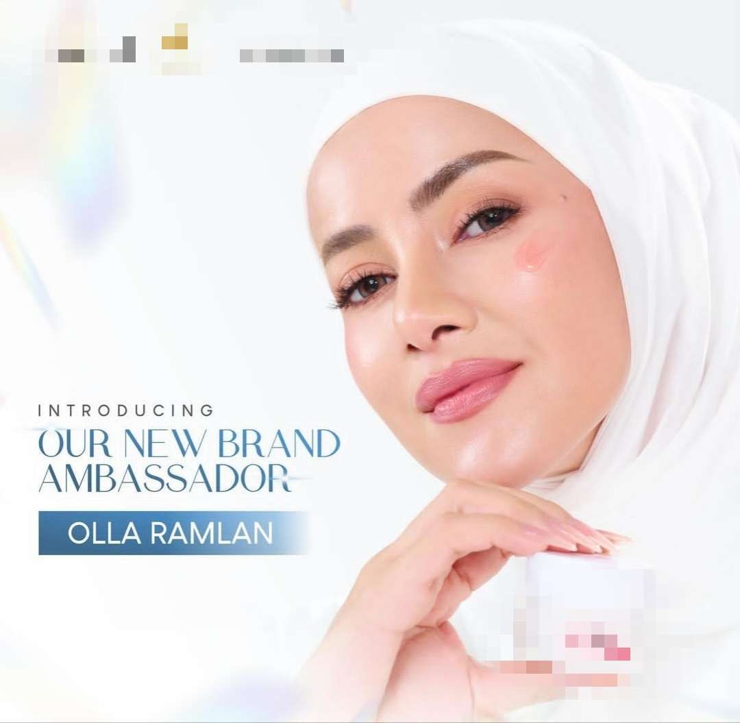 Foto Olla Ramlan sebagai brand ambassador klinik kecantikan. (Foto: Instagram @ollaramlan)