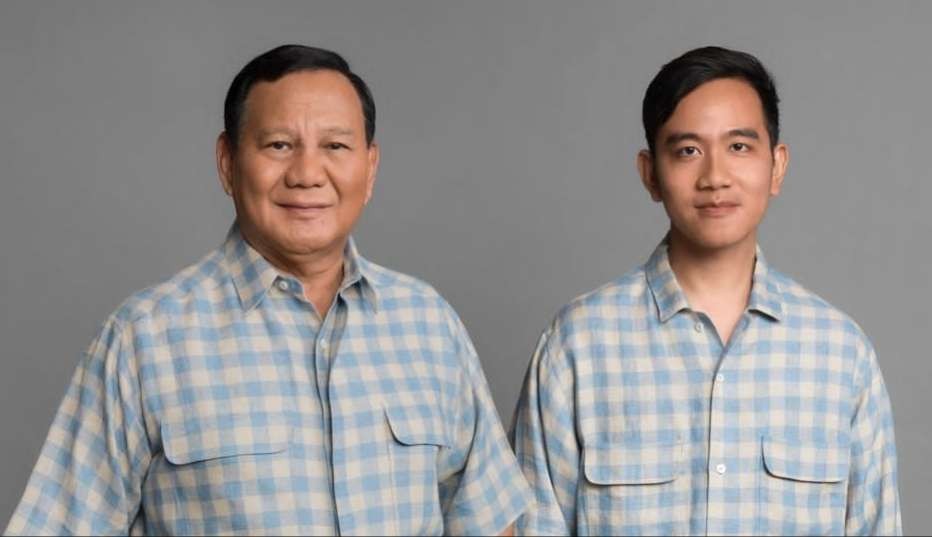 Prabowo Subianto dan Gibran Rakabuming Raka, capres-cawapres nomor urut 02, menang telak di TPS 20 Desa Jajag, Gambiran, Banyuwangi, Jawa Timur, Rabu 14 Februari 2024)