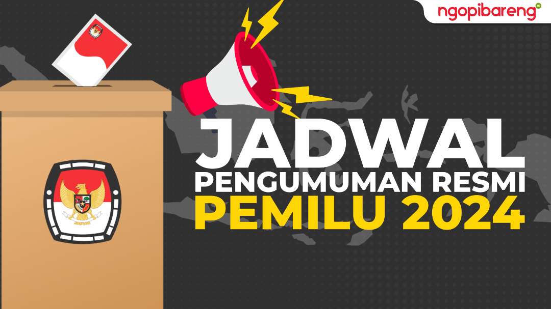 Jadwal pengumuman resmi Pemilu 2024 ditunggu masyarakat. (Ilustrasi: Chandra Tri Antomo/Ngopibareng.id)