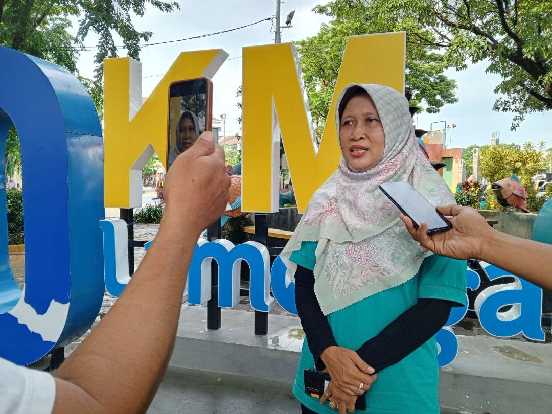 Sub Koordinator Promosi Kesehatan dan Pemberdayaan Masyarakat Bidang Kesmas Dinkes Lamongan, Yuda Titi Listiyorini. (Foto: Imron Rosidi/Ngopibareng.id)