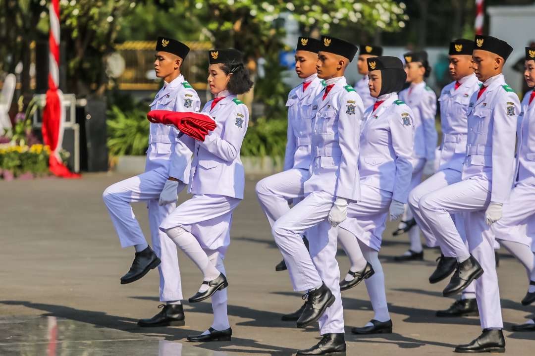 Paskibraka Kota Surabaya sudah buka pendaftaran. (Foto: Humas Pemkot Surabaya)