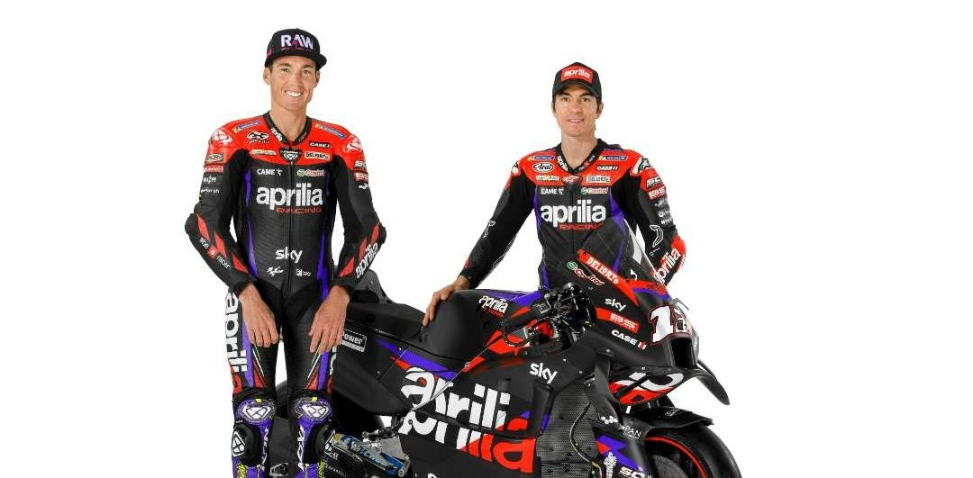 Aprilia memperkenalkan livery barunya di MotoGP 2024