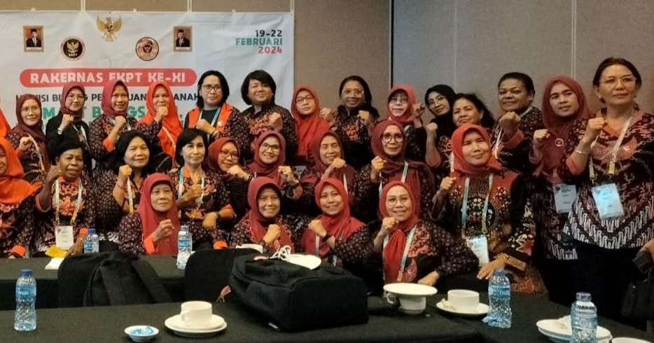 Rakernas FKPT se-Indonesia bersama BNPT di Jakarta. (Foto:adi/ngopibareng.id)