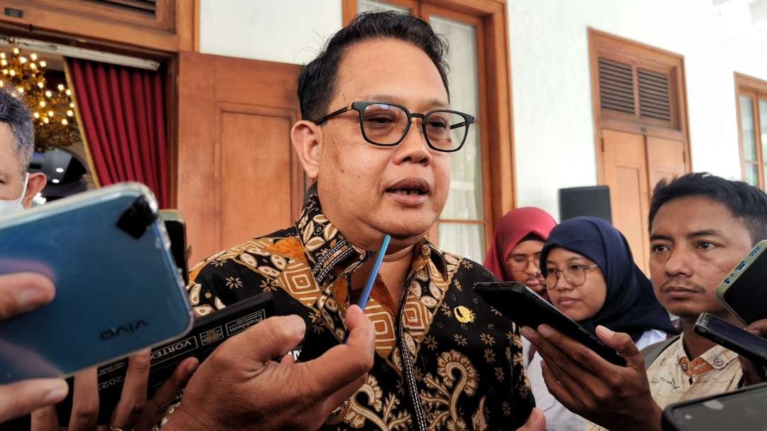 Pj Gubernur Jatim, Adhy Karyono. (Foto: Fariz Yarbo/Ngopibareng.id)