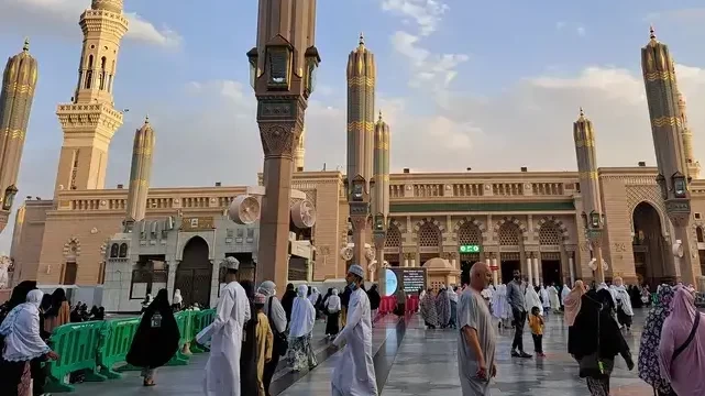 Masjid Nabawi, umat Islam rindu Rasulullah SAW. (Ilustrasi)