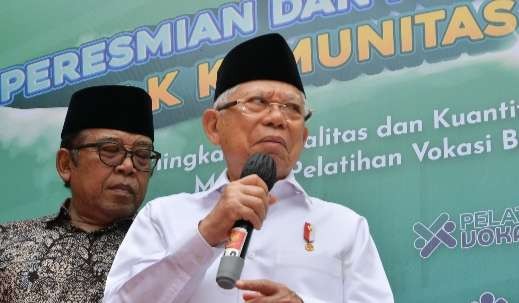 Wakil Presiden (Wapres) KH Ma’ruf Amin meminta kepada seluruh masyarakat untuk menghormati perbedaan awal puasa ramadan. (Foto: Setwapres)