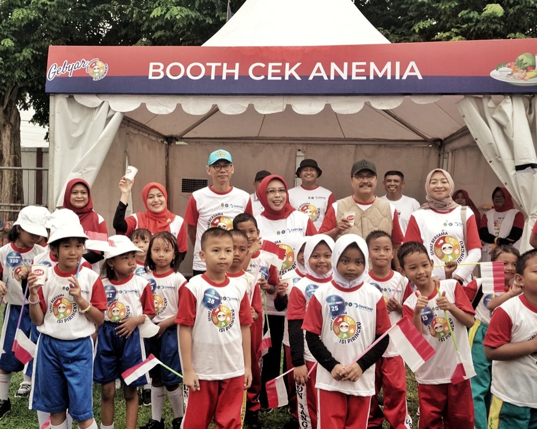 Gebyar Isi Piringku Kota Pasuruan dihadiri ribuan anak PAUD dan TK. (Foto: Dok Kota Pasuruan)