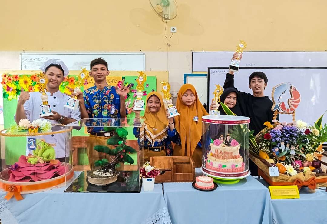 Siswa SLB-B tunarungu Dharma Wanita Sidoarjo raih prestasi (Foto : Aini/Ngopibareng.id)