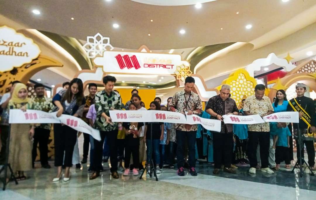 Grand Opening mall Unimas District di Sidoarjo (Foto: Aini/Ngopibareng.id)