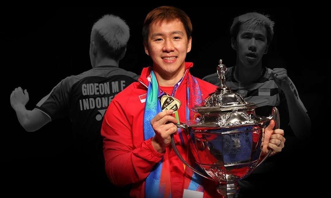 Marcus Gideon gantung raket badminton di ulang tahun ke-33, Sabtu 9 Maret 2024. (Foto: Instagram)