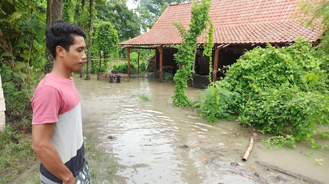 Salah satu rumah warga di Dukuh Wantah Desa Jimbung Kecamatan Kedungtuban.