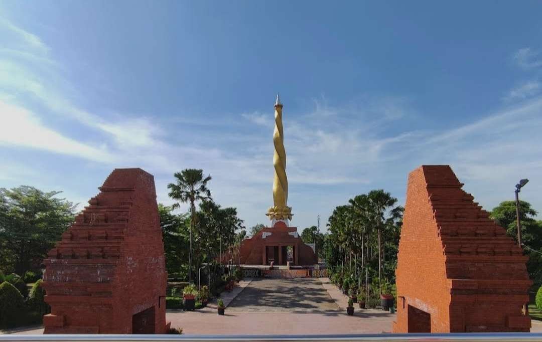 Alun-alun Wiraraja Kota Mojokerto.(Foto: Deni Lukmantara/Ngopibareng)