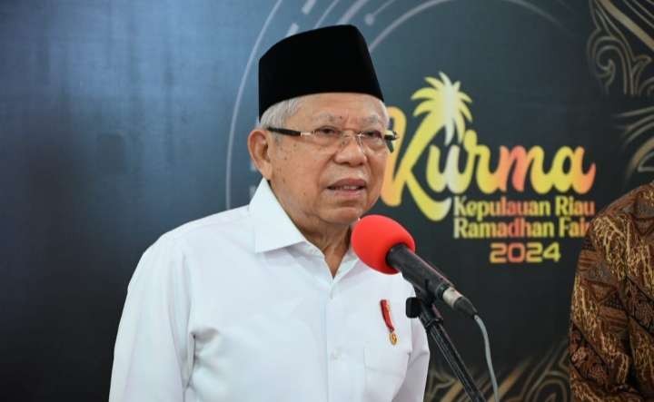 Wapres KH Ma'ruf Amin respons kelhawatiran masyarakat terhadap kembalinya dwifungsi ABRI ( foto: Setwapres)