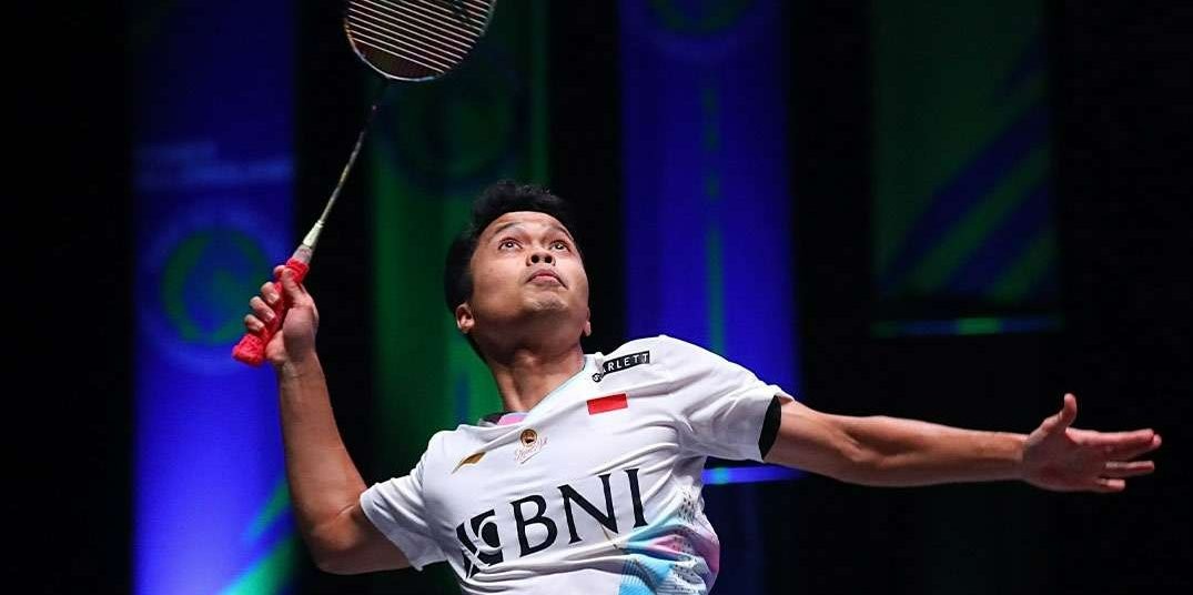 Anthony Sinisuka Ginting berhasil mengalahkan jagoan Denmark, Viktor Axelsen di perempat final All England 2024