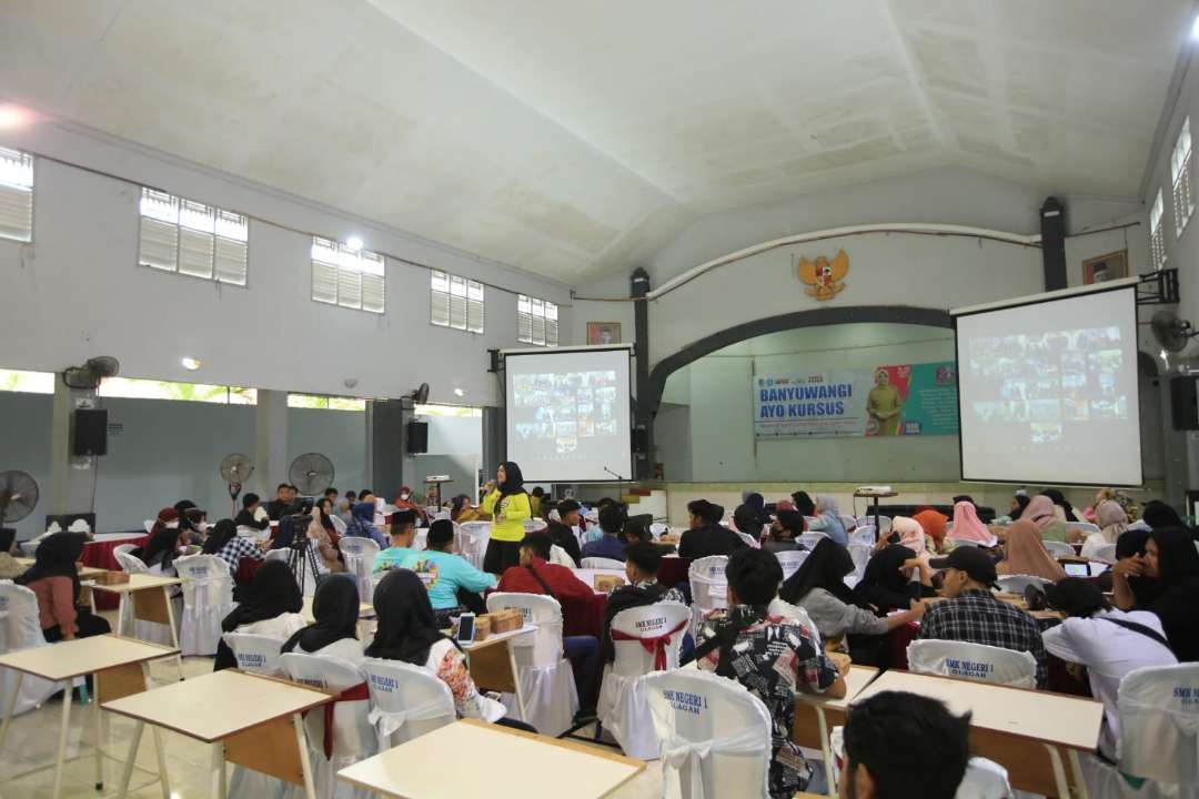 Pembukaan program pelatihan keterampilan bagi Masyarakat Banyuwangi (Foto: Humas Pemkab Banyuwangi)