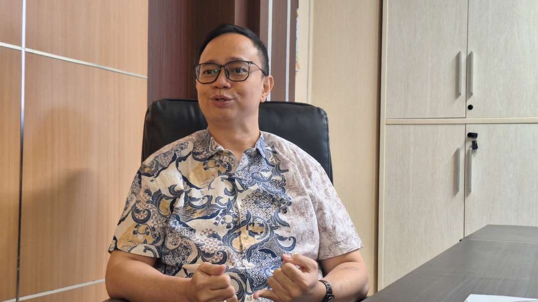 Ketua Bapemperda DPRD Kota Surabaya Josiah Michael. (Foto: Julianus Palermo/Ngopibareng.id)