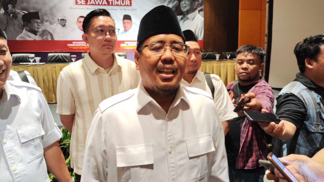 Ketua Gerindra Jatim, Anwar Sadad. (Foto: Fariz Yarbo/Ngopibareng.id)