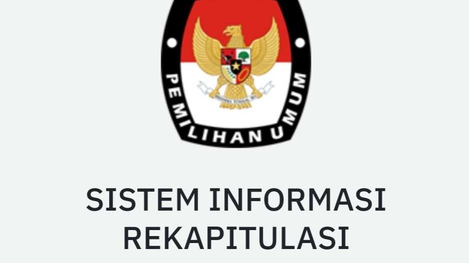 Sistem Informasi Rekapitulasi atau Sirekap Komisi Pemilihan Umum (KPU). (Foto: Tangkapan layar)