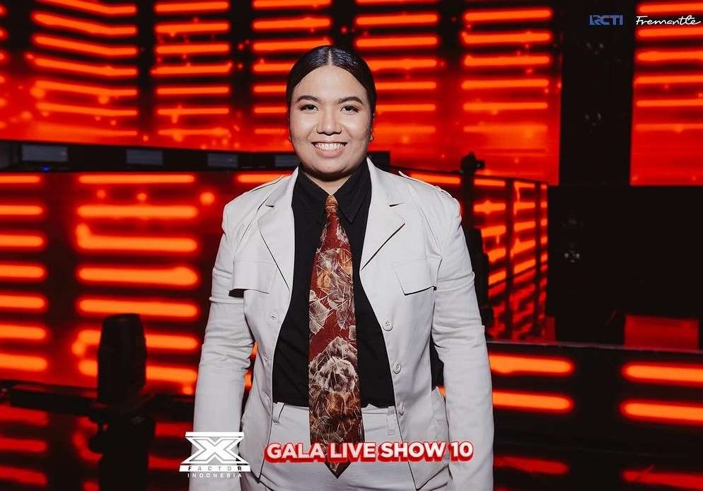 Perjalanan Sasa di X Factor terhenti di TOP 5, Senin 19 Maret 2024 dini hari. (Foto: Instagram @xfactoridofficial)