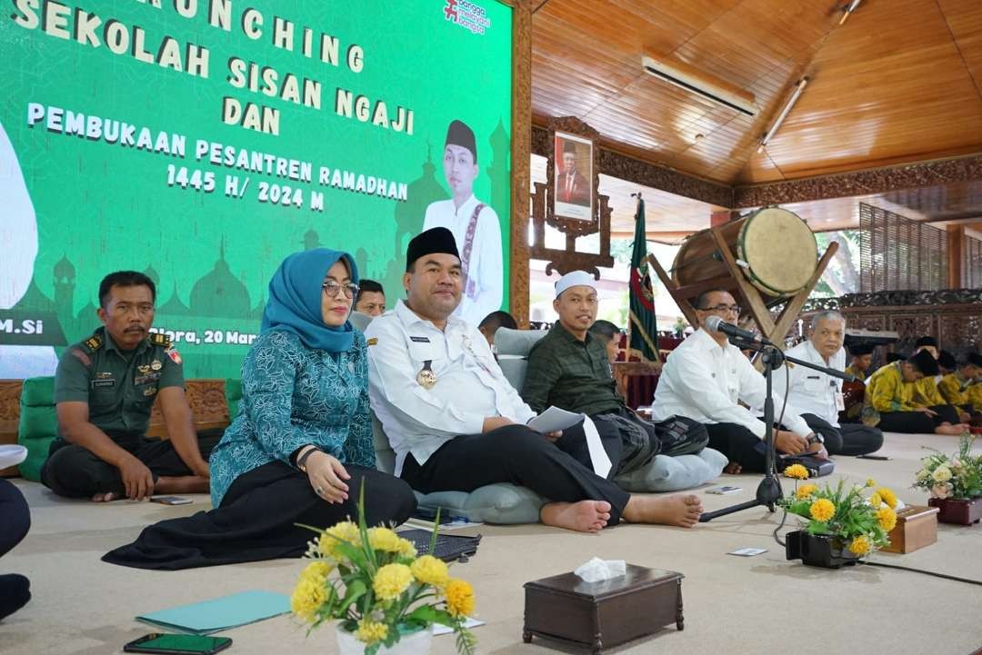 Pemerintah Kabupaten Blora secara resmi meluncurkan program Sekolah Sisan Ngaji (SSN).(Foto: Ahmad Sampurno/ngopibareng.id)