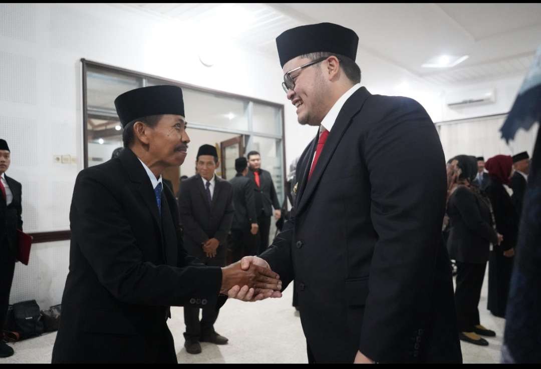Mas Dhito Lantik Pejabat di Pemkab Kediri, 3 Kepala Dinas Duduki Jabatan Baru (Foto: Istimewa)