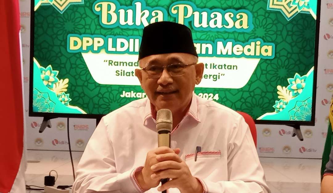 Ketua Umum DPP LDII KH Chriswanto Santoso mengajak seluruh elemen bangsa untuk menjadikan Ramadan sebagai pendingin panasnya tahun politik. (Foto: Asmanu Sudarso/Ngopibareng.id)