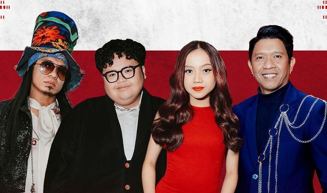 Empat peserta X Factor Indonesia (kiri ke kanan): Tigor Sihombing, Peter Holly, Princessa Alicia, dan Kris Tomahu Road To Grand Final, Senin 25 Maret 2024 pukul 21.30 WIB di RCTI. (Foto: Instagram @xfactoridofficial)