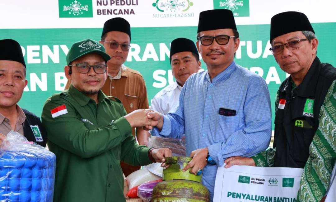 Respon bencana di Bawean, LPBINU dan LAZISNU mengambil langkah komprehensif melalui Program NU Peduli Bencana. (Foto:lpbi-pbnu for ngopibareng.id)