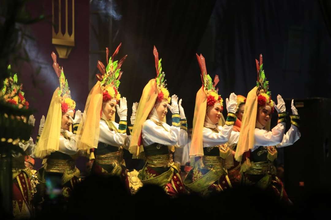 Salah satu atraksi seni budaya khas Banyuwangi. (Foto: Hunas Pemkab Banyuwangi)